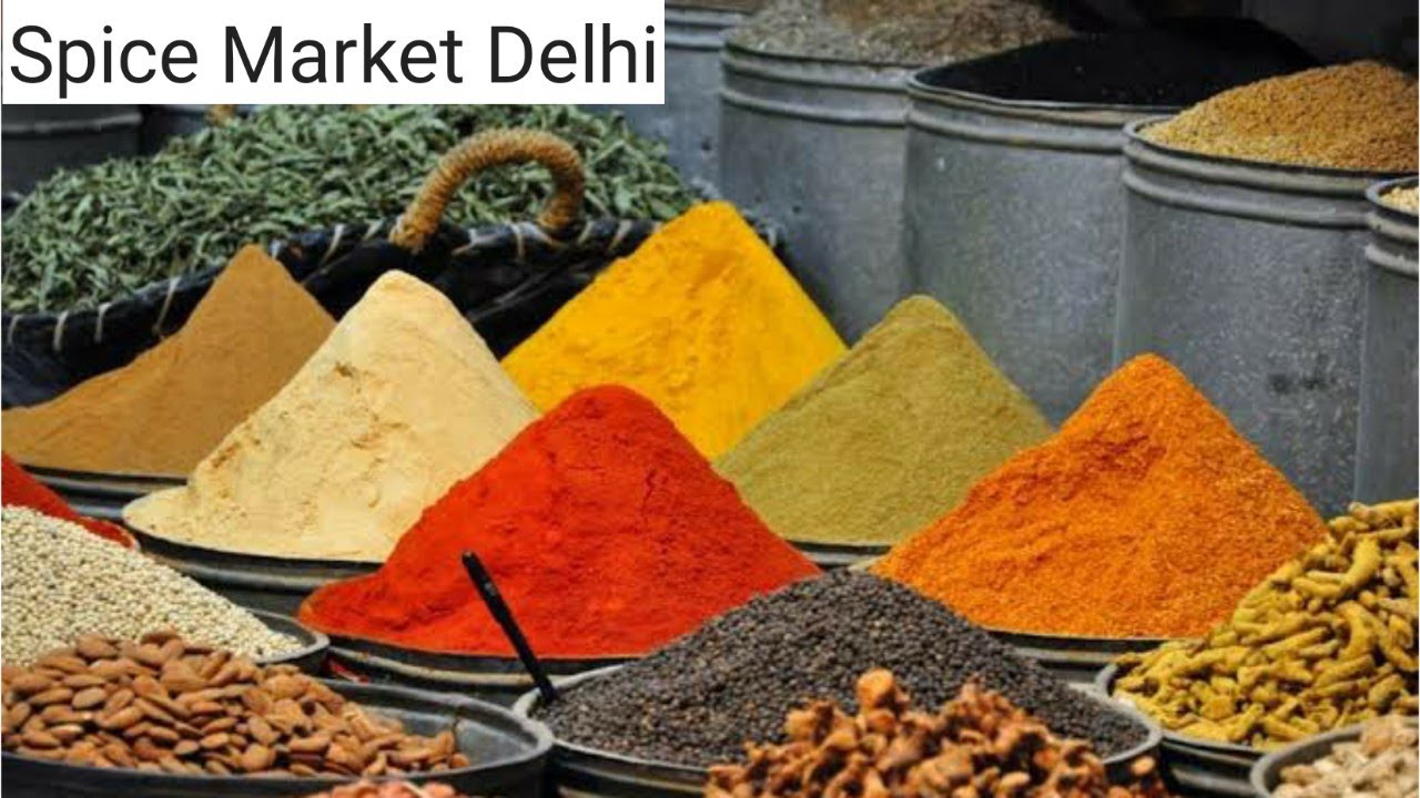 Asia's BIGGEST Spice Market Spice Market Colors of Spices Holi
