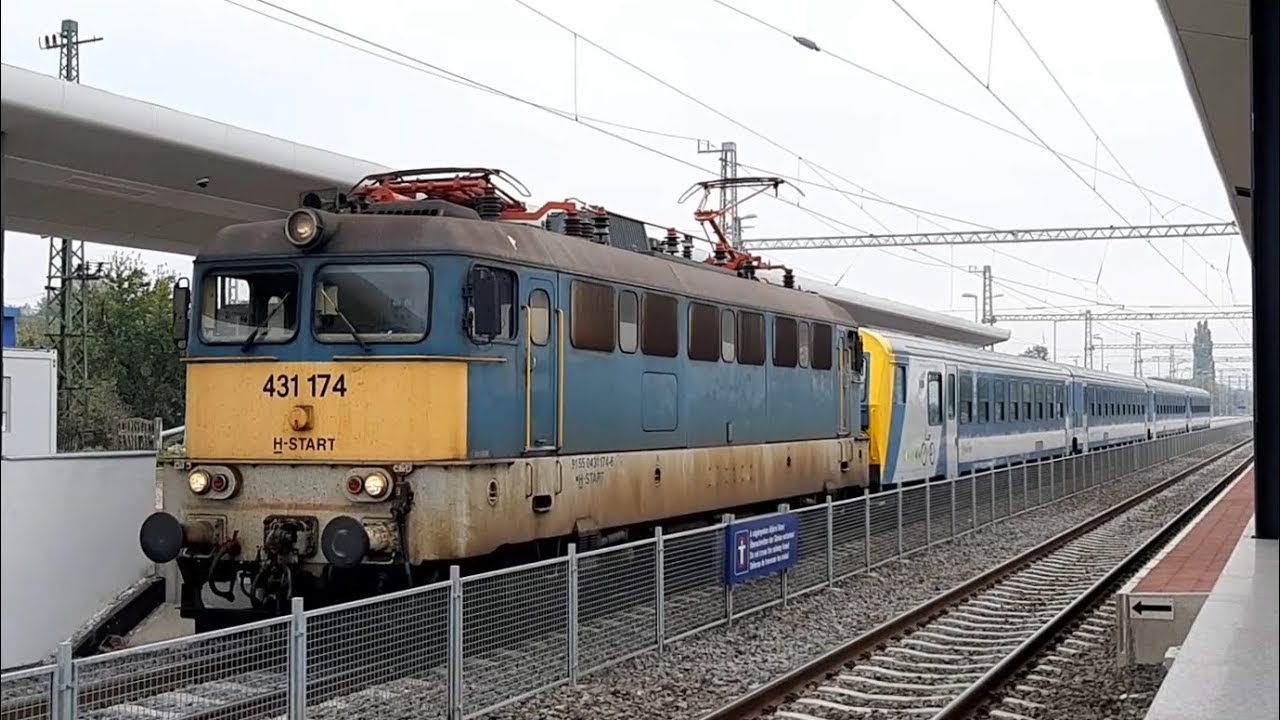 Az utolsó sátoraljaújhelyi sebesvonatok Aszódon (2020. október 24.)