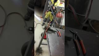 Kupariputken Levitys Putken Juottaminen