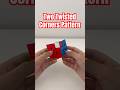 How to make the Two Twisted Corners Pattern on a 3x3 Rubik’s Cube #shorts #rubikscube #cube #cubing