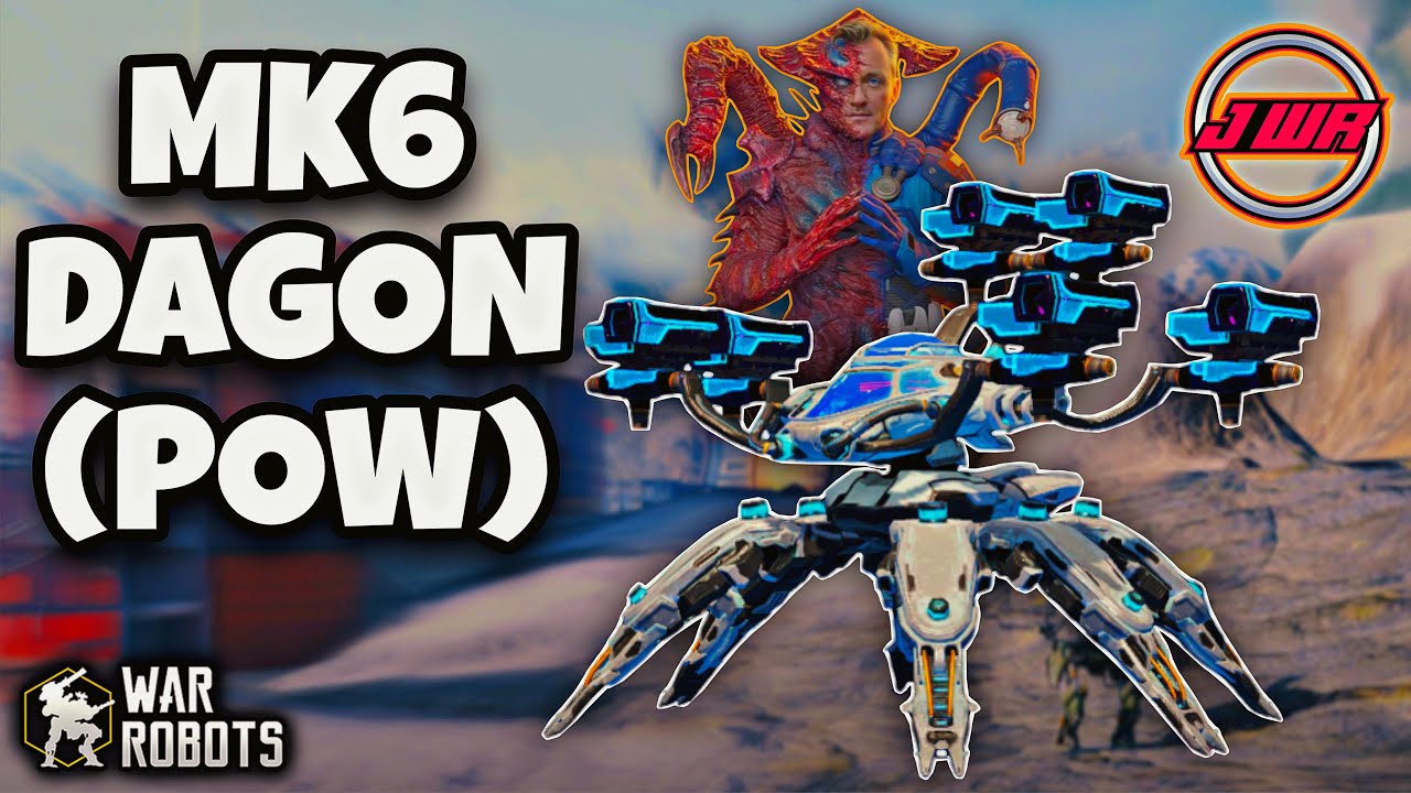 War Robots Frosted Dagon: The INSANE MK6 Weapons update 11.4!