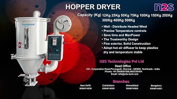Hopper Dryer (Available in IndiaMART) | N2S Technologies