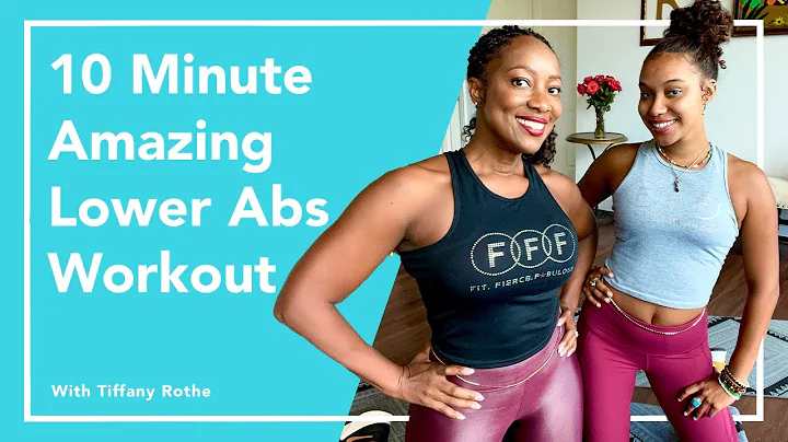 10 Min Amazing Lower Abs Workout with Milan and Ti...