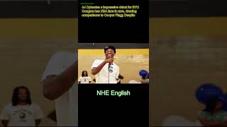 "I see why Cooper Flagg reclassed now": NBA fans awed by 2026 draft's top prospect AJ Dybantsa's bli