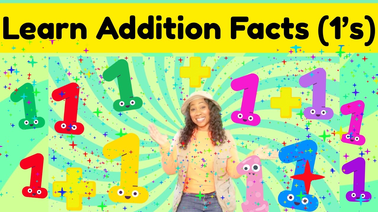 Learn Addition Facts | Plus 1| Addition Facts Song with Miss K - YouTube