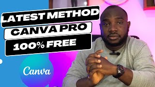 How to Get Canva Pro Completely FREE NEW Links  100% Working New Method