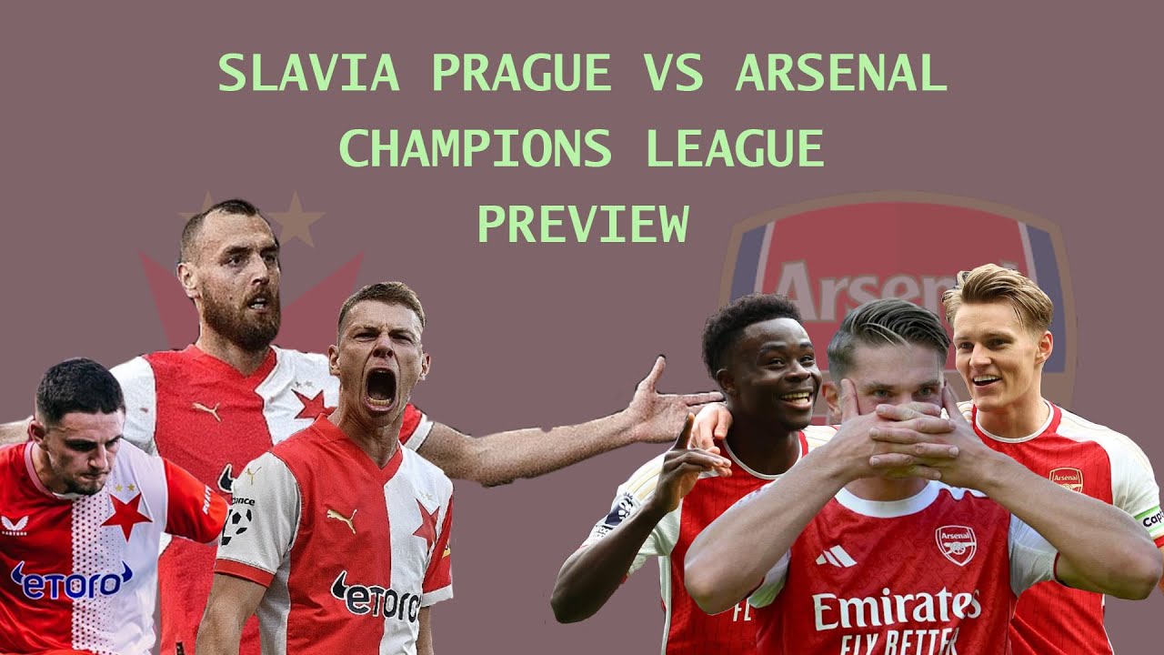 BIG NIGHT IN CZECH REPUBLIC!! Slavia Prague vs Arsenal– Champions League Preview |