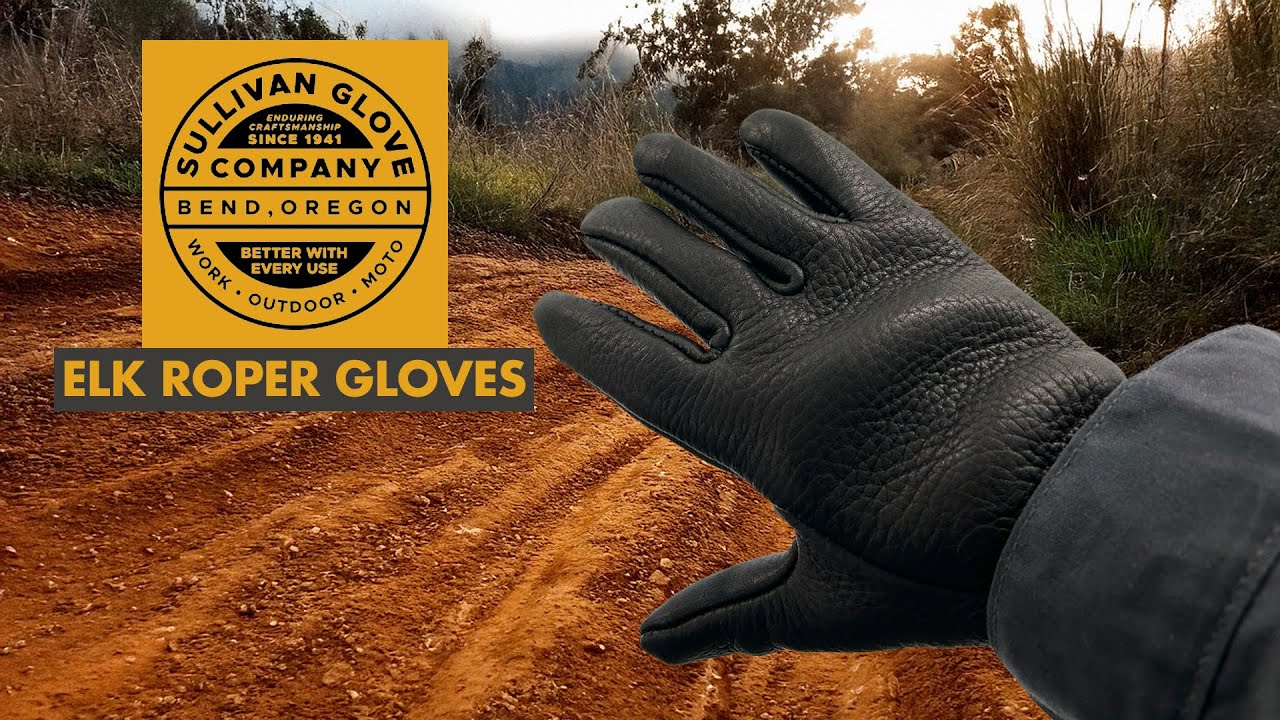 SULLIVAN GLOVE サリバングローブ ELK ROPER LINED SULLIVAN GLOVE M