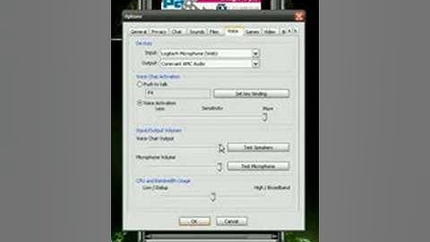 How to use xfire Voice chat