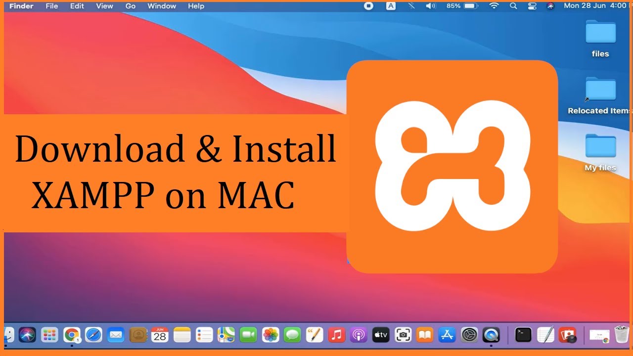 xampp ล่าสุด  Update  How to install XAMPP on MacOS (2021)