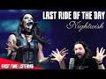 Last Ride of the Day by NIGHTWISH - First time reaction