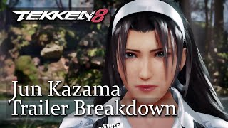 Tekken 8 Jun Kazama Gameplay Trailer Breakdown