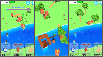Idle Beavers (Gameplay Android)