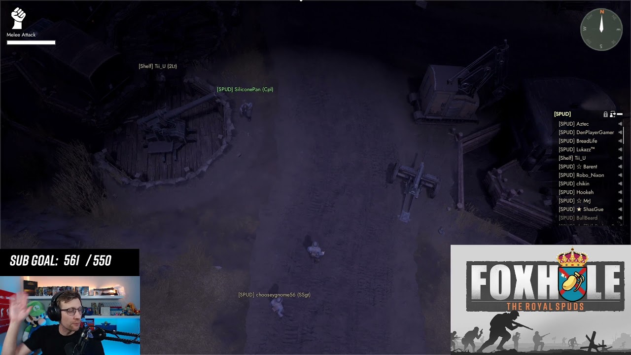 MoiDawg raging on stream about Foxhole part 4