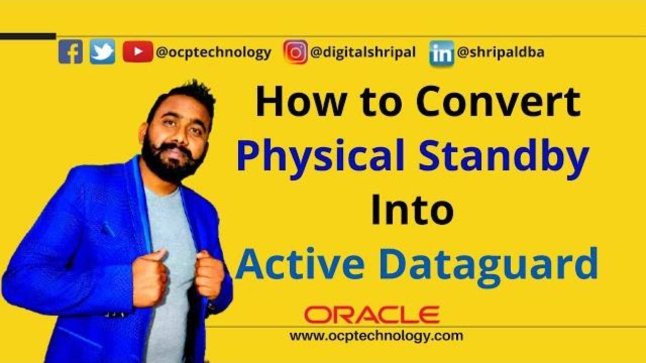 How Will You Make Physical Standby To Active Data Guard? | Dataguard Part-4