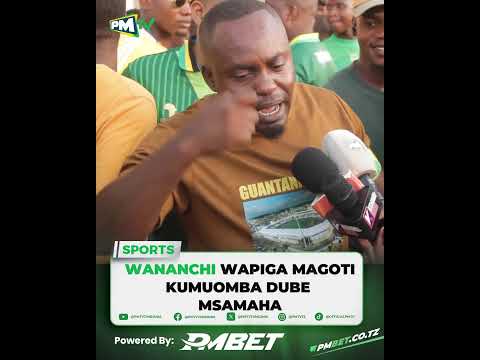 MASHABIKI WA YANGA WAPIGA MAGOTI KUMUOMBA DUBE MSAMAHA