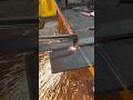 CORTE CHAPA🔥 #torno #welding #tornocnc #usinagem #automobile #cncmill #welder #metal