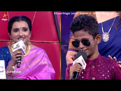 Karpoora Bommai Ondru Song by #Manjari 🎶❤️ | Super Singer Junior 11 | Episode Promo