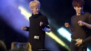 [fancam]151206 싱가풀 FM 귀염터지는 칠빤스 BOUNCE GOT7 마크(MARK)focus