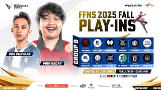 Playins Group B | FFNS 2025 Fall