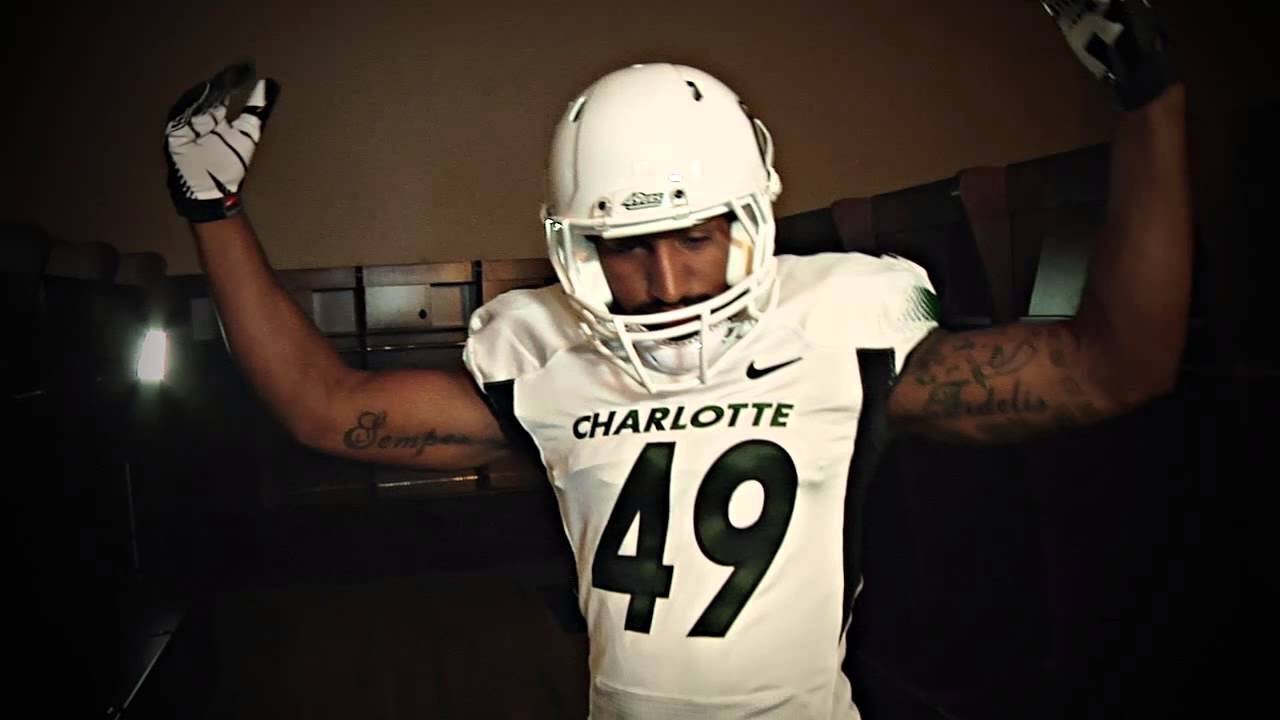 unc charlotte football jersey