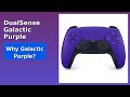 REVIEW (2025): DualSense Galactic Purple Controller. Features.