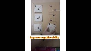 Visual discrimination activity for improvement of spatial awareness #mellowworldkids #shorts
