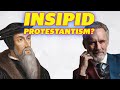 Jordan peterson denounces insipid protestantism with secret guest appearance