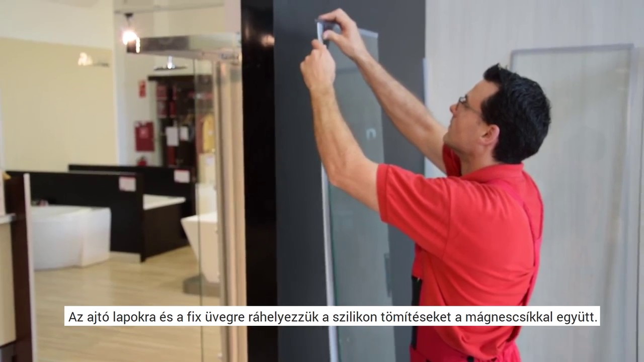 Ravak telepÃtési videó matrix (msrv4) zuhanykabin youtube Zuhanykabin beszerelése