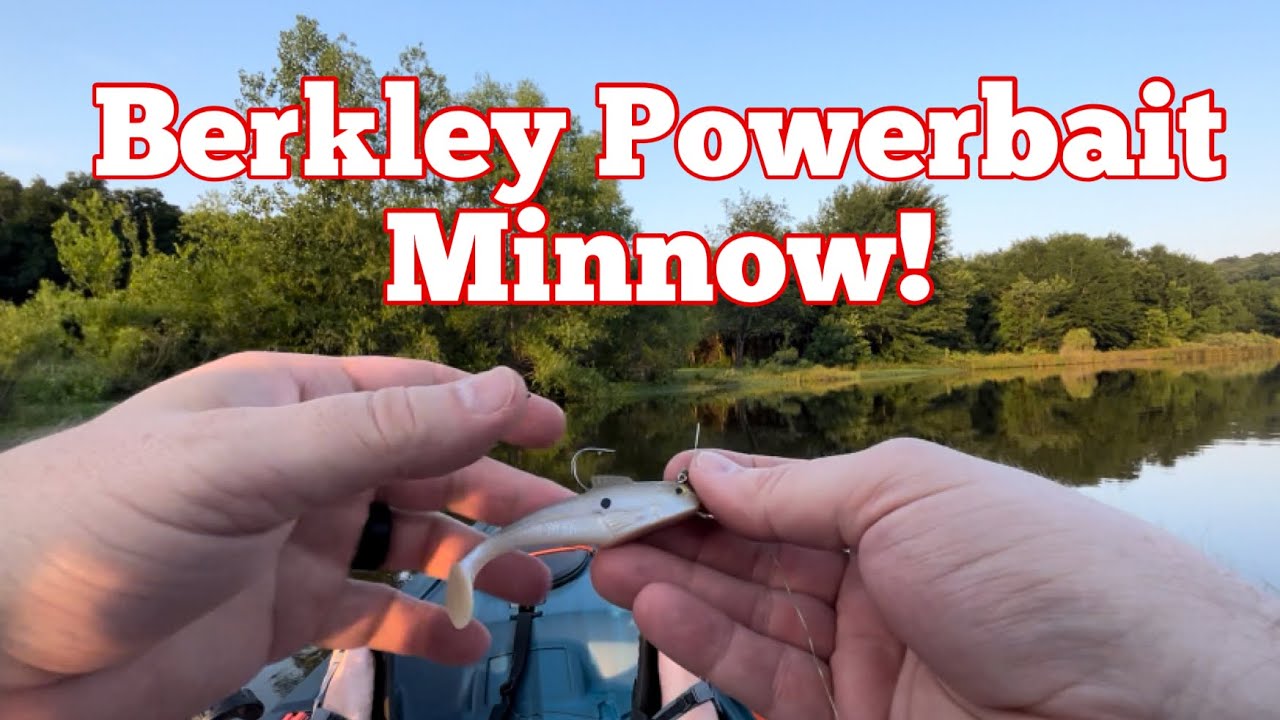 Power of a Berkley Powerbait Minnow! 