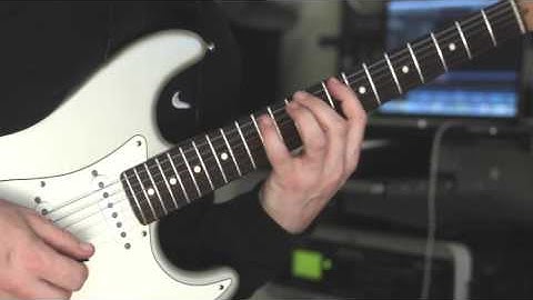 Improv with the USA Strat - Rick Graham Guitar