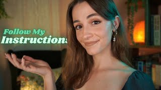 Asmr Follow My Instructions With Your Eyes Closed