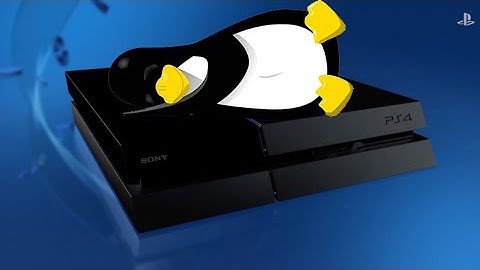 Avviare linux su PS4 | Run Linux on PS4