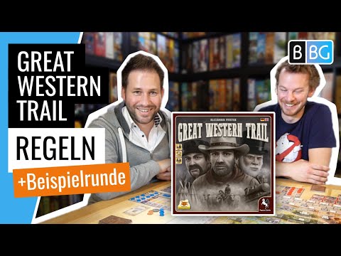 Great Western Trail - Regeln & Beispielrunde (Brettspiel)