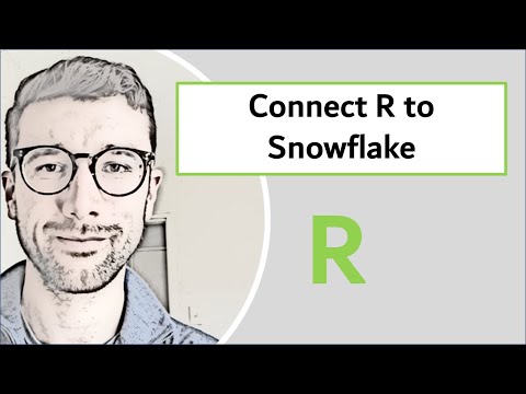 Connect R to Snowflake (with password and external authentication)