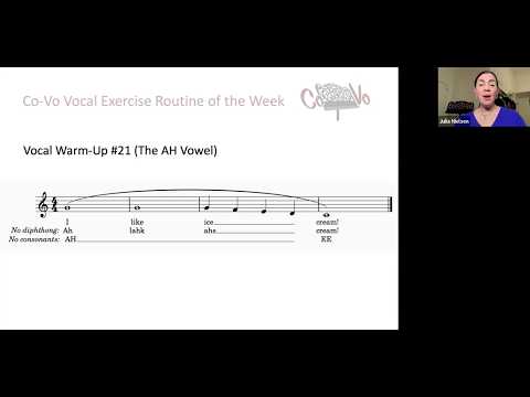 Routine #21 The AH Vowel