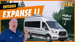 Entegra NEWEST Class B on Ford Transit! WORLD DEBUT!