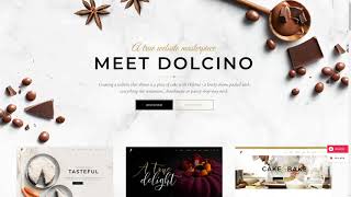 Dolcino - Pastry and Cake Shop Theme      Danny Odell
