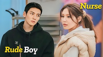 A Handsome Rude Boy Falls for the nurse. Korean drama recaps. 
