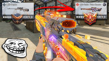 Acting like a poor BOT then POPPING OFF with a Mythic Sniper in 1v1…