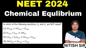 In which of the following equilibria, Kp and Kc are NOT equal ?