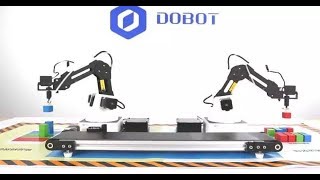 How to connect the Dobot Magician with  a conveyor belt?