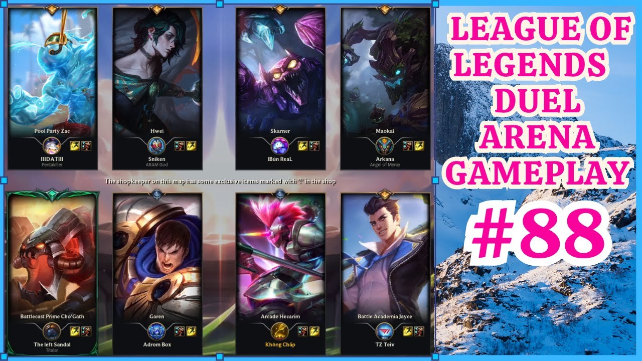1xbet nhà cáí vip | 88 | Duel Arena League of Legends NOOB Play Game - No Comentary