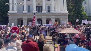 Valley families protest proposed state assembly bill, saying it endangers children