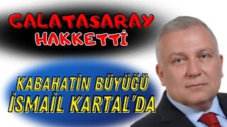 FENERBAHÇE'DE KABAHATİN BÜYÜĞÜ İSMAİL KARTAL'DA, GALATASARAY ŞAMPİYONLUĞU HAKKETTİ, SÜPER LİG