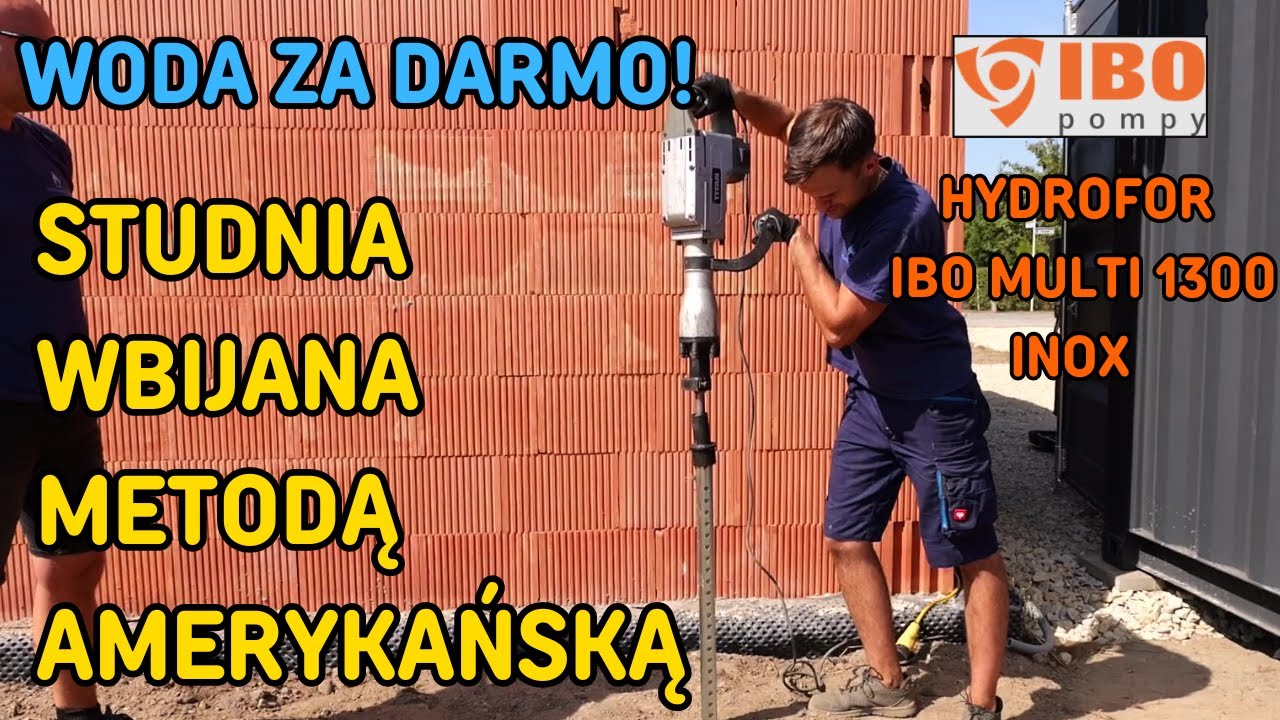 TANIA STUDNIA WBIJANA - SZPILKA - JAK ZROBIĆ STUDNIĘ WBIJANĄ / SZPILKĘ - WODA ZA DARMO - FOX GARDEN