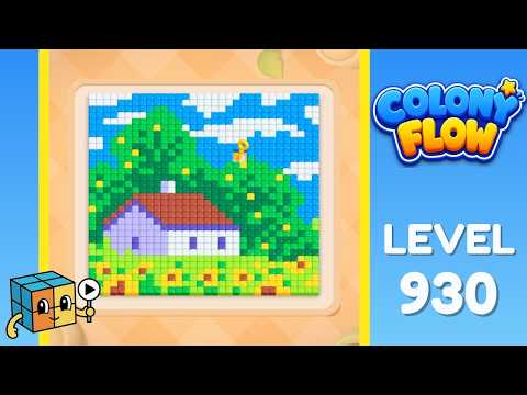 Colony Flow Level 930 Walkthrough Solution