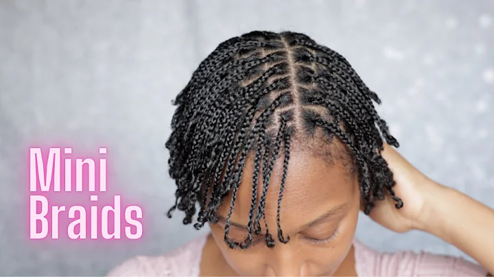 Mini Braids on Short Natural Hair | Protective Hairstyles