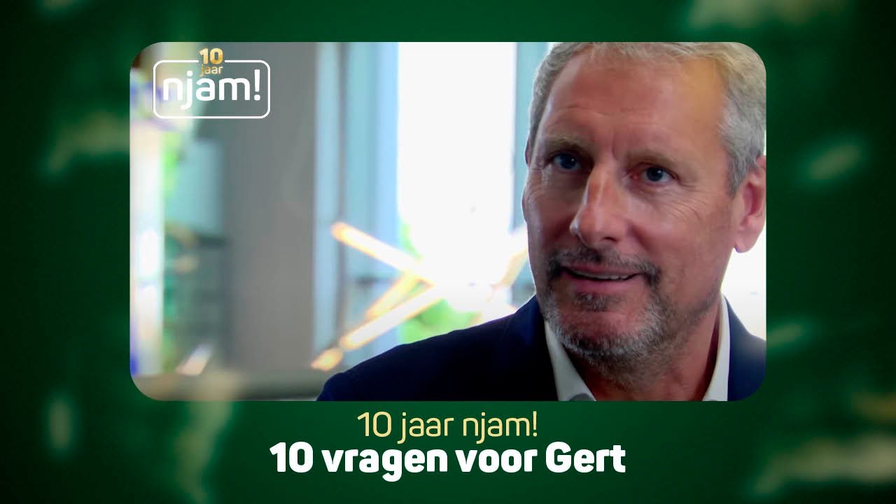 10 jaar njam!, 10 vragen voor Gert Verhulst