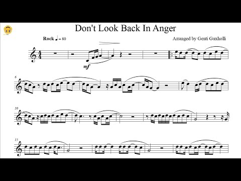 Don't Look Back In Anger (Violin Solo with Piano Accompaniment) - Oasis
